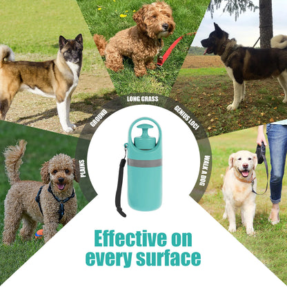 Pet Toilet Portable Outdoor Garbage Bag, Dog Toilet Six Claw Shovel Fecal Dispenser